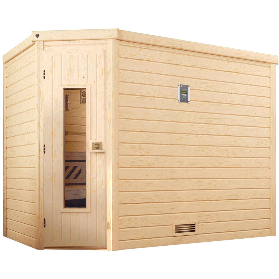 weka Sauna "Turku" Set, 7,5 kW-Ofen mit digitaler Steuerung