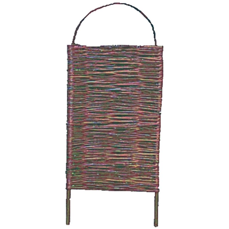 Paravent à assembler en osier tressé T&J ALESSIA, 56x130/156 cm