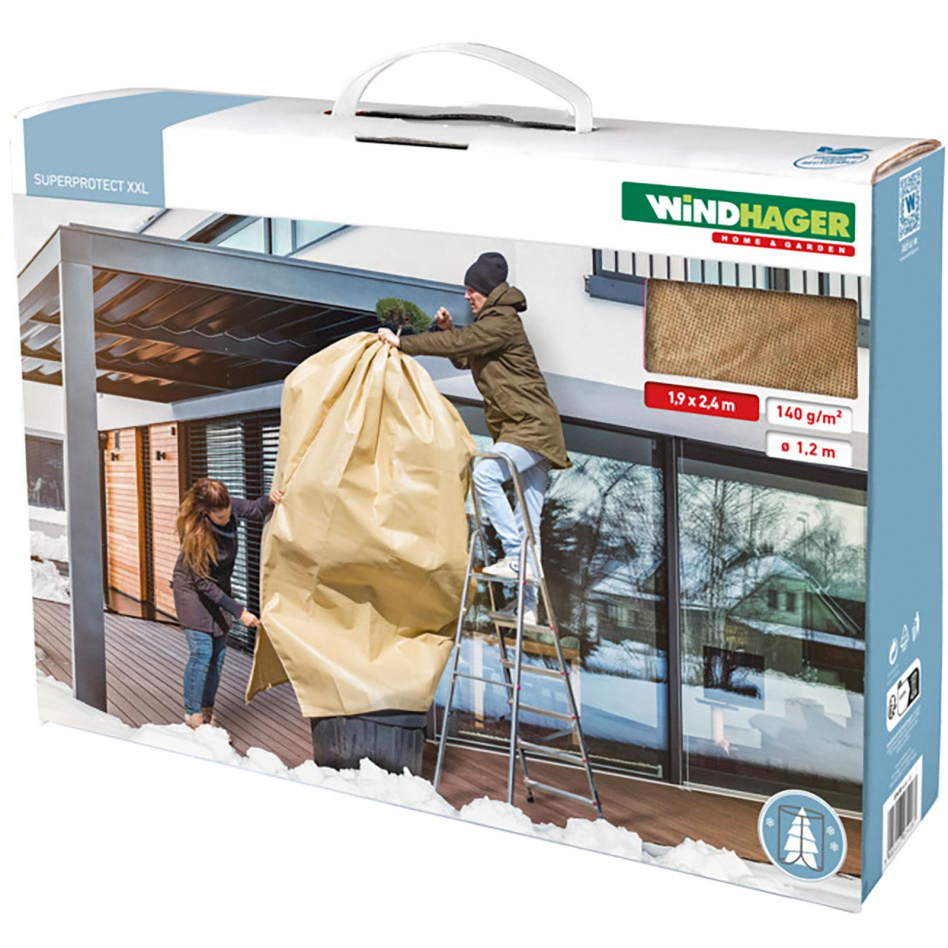 Housse Windhager S-PRO protection antigel Housse d'hiver, 1,9x2,4 m