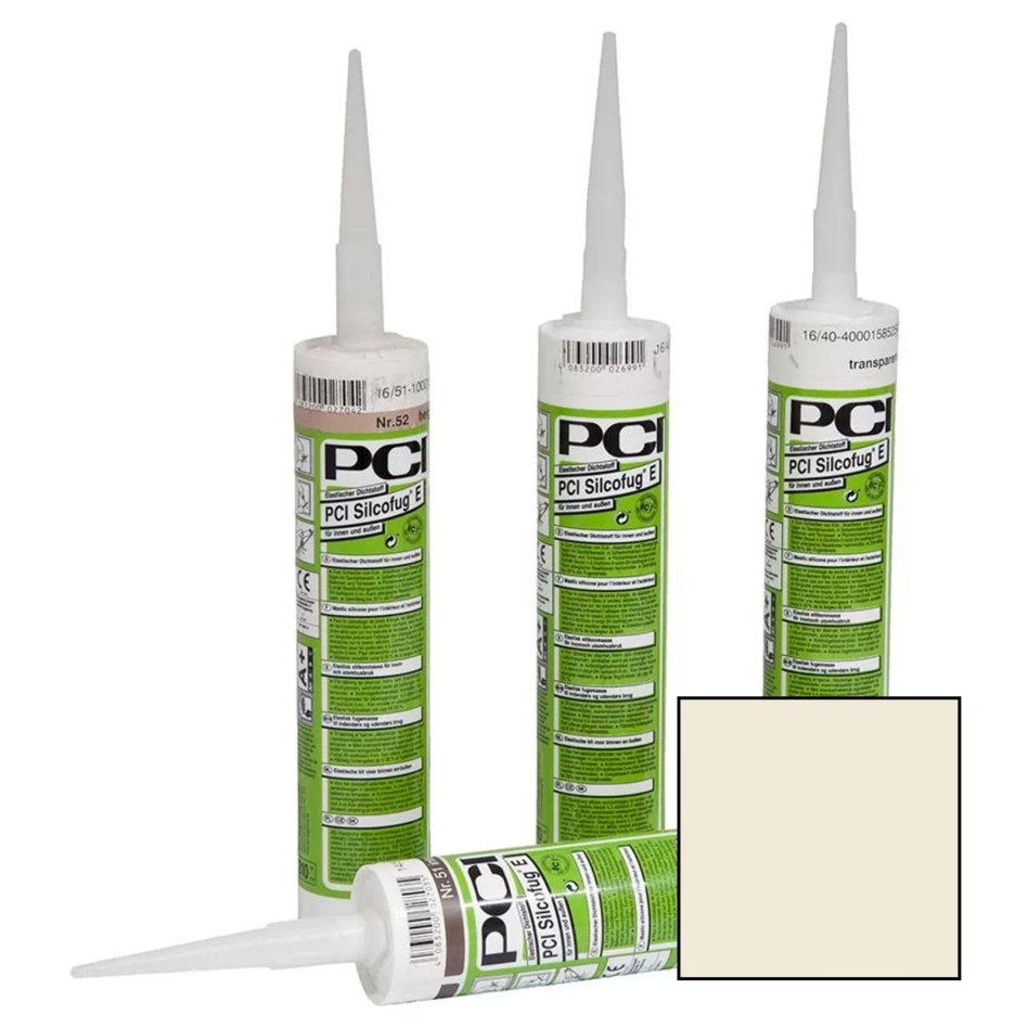 PCI Silcofug E Elastischer Dichtstoff, 310 ml, Jasmin (Nr.11), 12 Stück