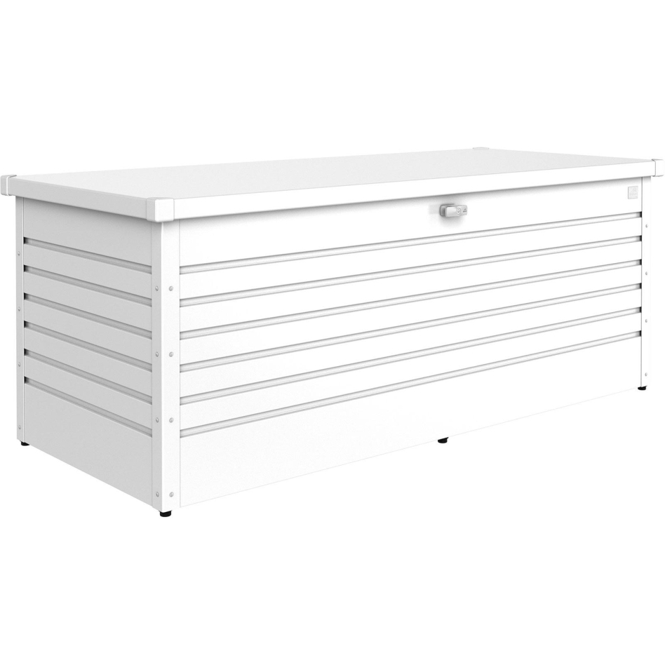 Biohort FreizeitBox weiss Gartentruhe, 180 (181x71x79 cm)