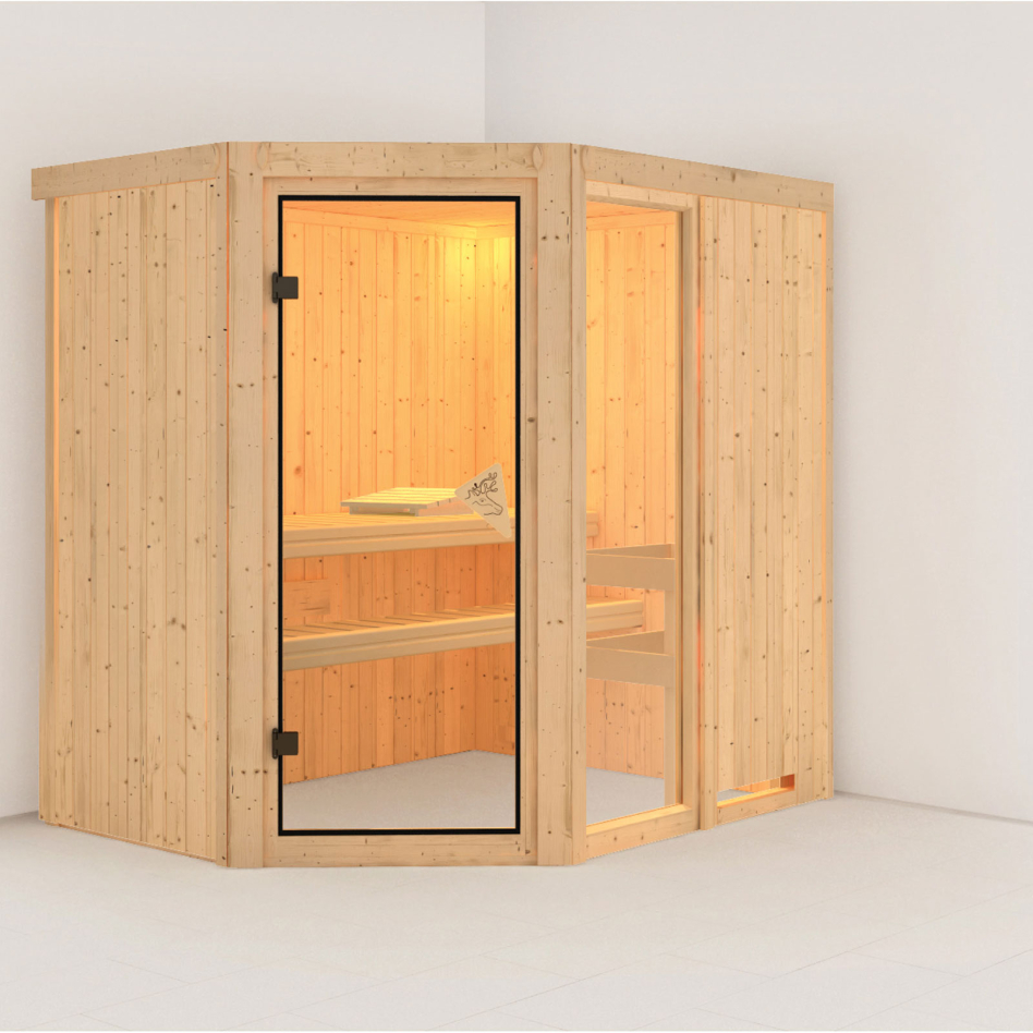 Karibu Sauna Fiona 1, sans poêle, sans corniche
