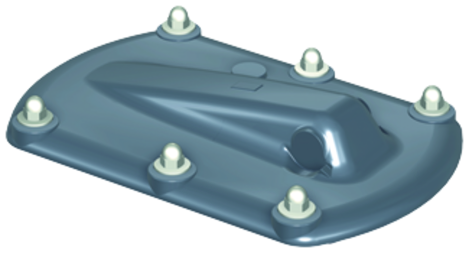 ACO Triplex-K Verriegelungsdeckel, Triplex-K Typ 0