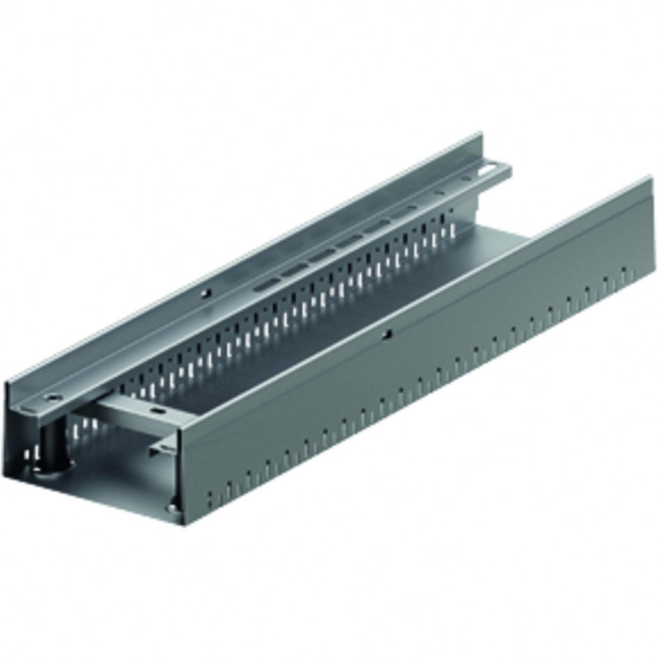 ACO Profiline 2.0 Ausgleichselement Ende höhenverstellbar für Fassadenentwässerung, Stahl verzinkt, 250 mm,600 mm,78-108 mm Image