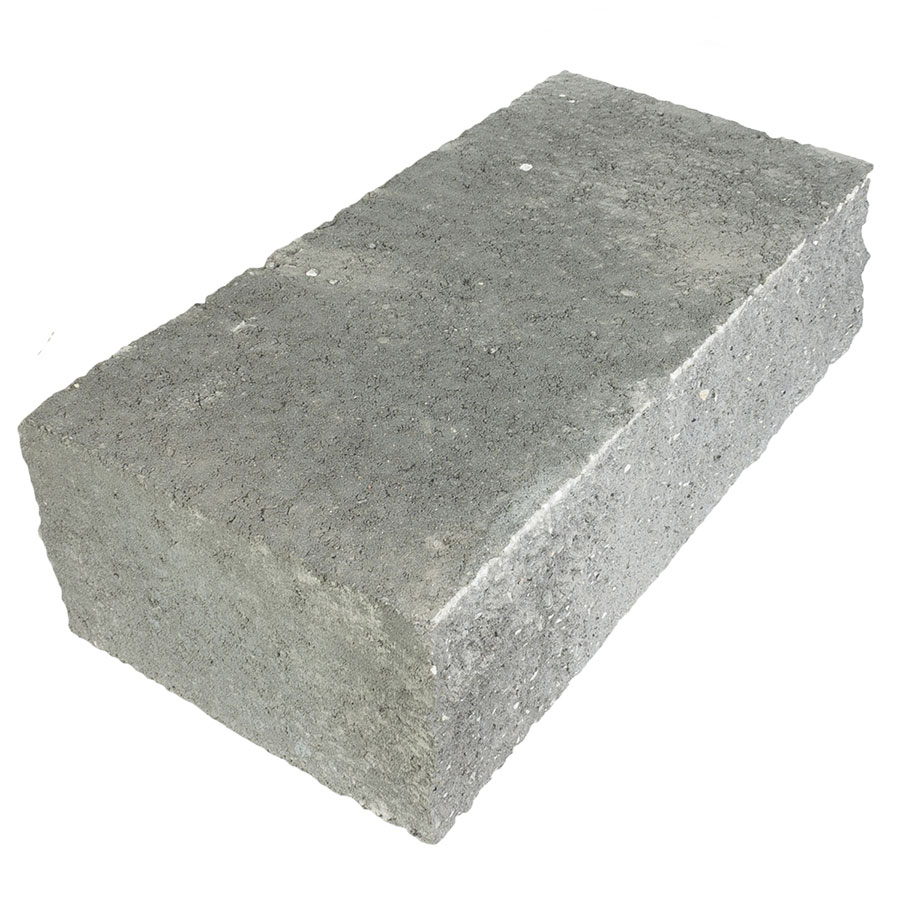EHL Gartenmauer Mauersystem BossIntak Mauersteine basalt-anthrazit, Normalstein (50x25 cm)