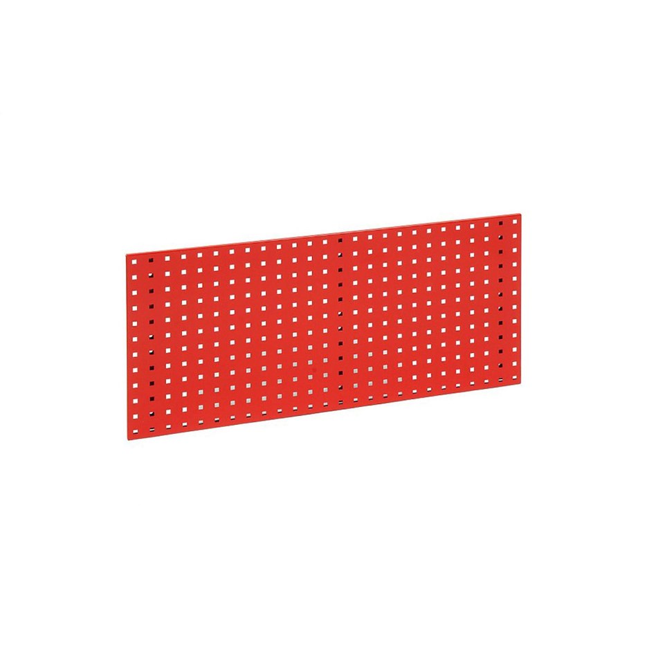 Wellker Perfo-Lochwand, 495x228x13 mm, Rot
