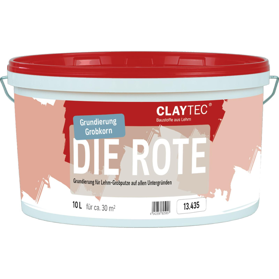 ClayTec Grundierung DIE ROTE, 10 l
