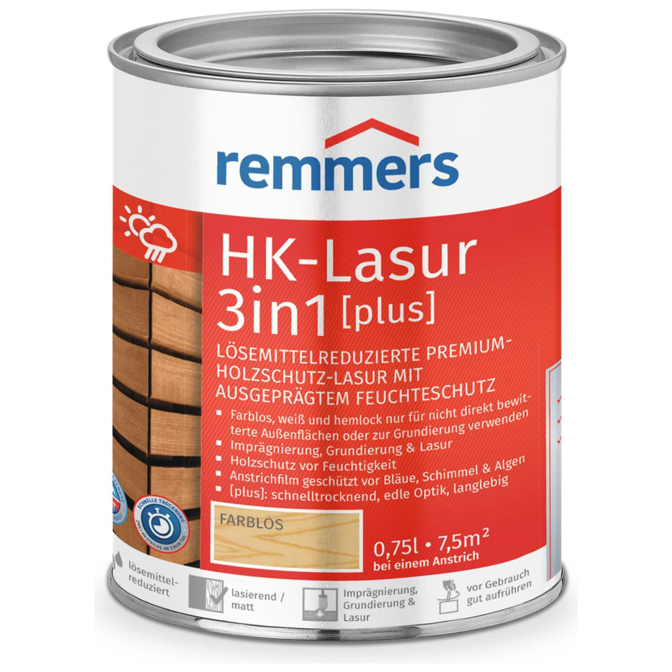 Remmers HK-Lasur 3in1 plus farblos, 0,75 l
