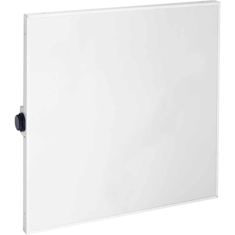 Jollytherm Infrarotheizung mit Keramikfeinsteinzeug weiß - Keramikheizkörper 400 W / 1200 W, 60x60 cm (440 W)
