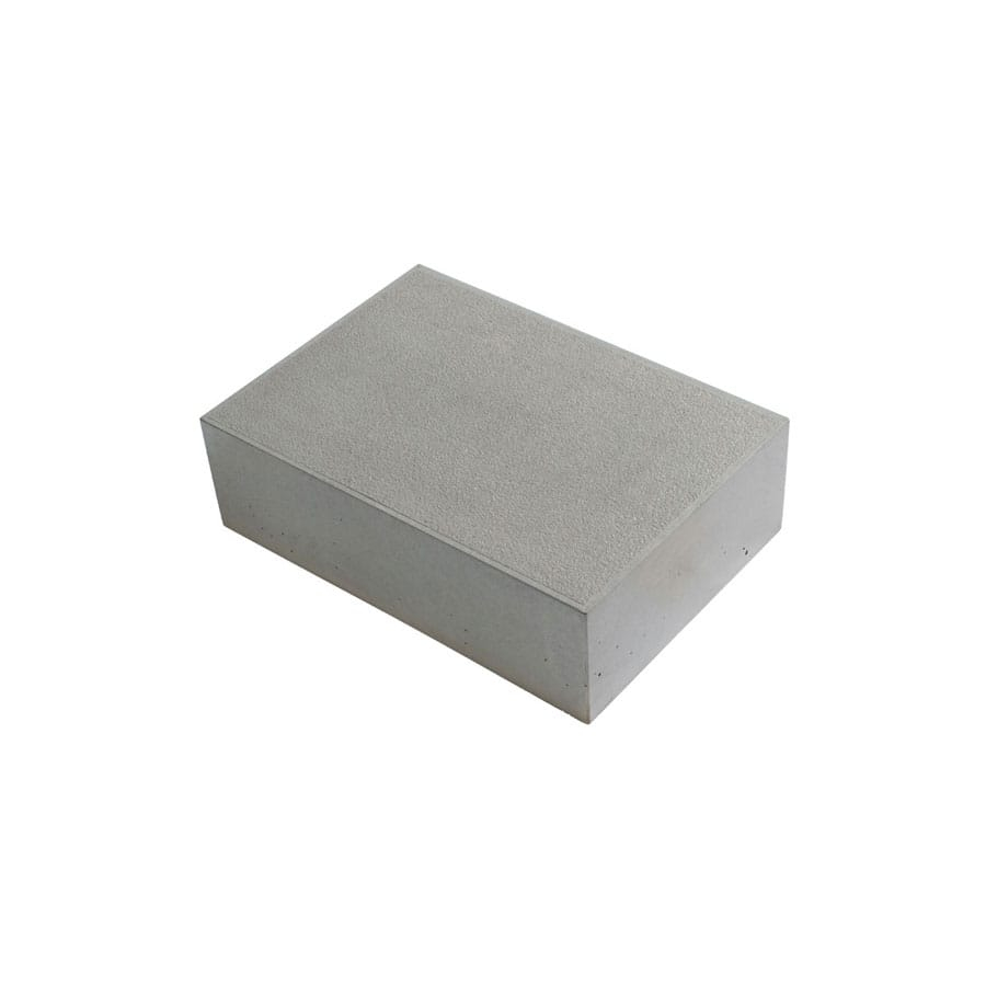 Lithonplus Blockstufe Titania grau-rau, 50 cm
