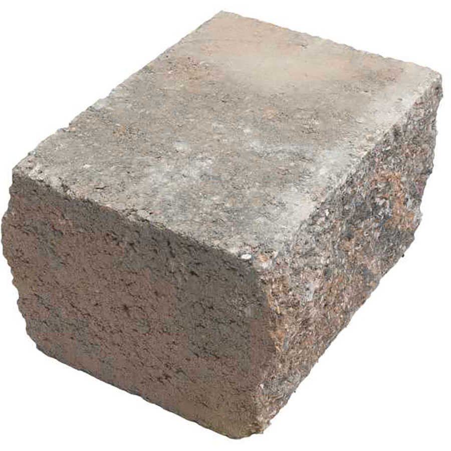 EHL Gartenmauer Mauersystem BossIntak light muschelkalk Mauersteine, Halbstein (25x18 cm)