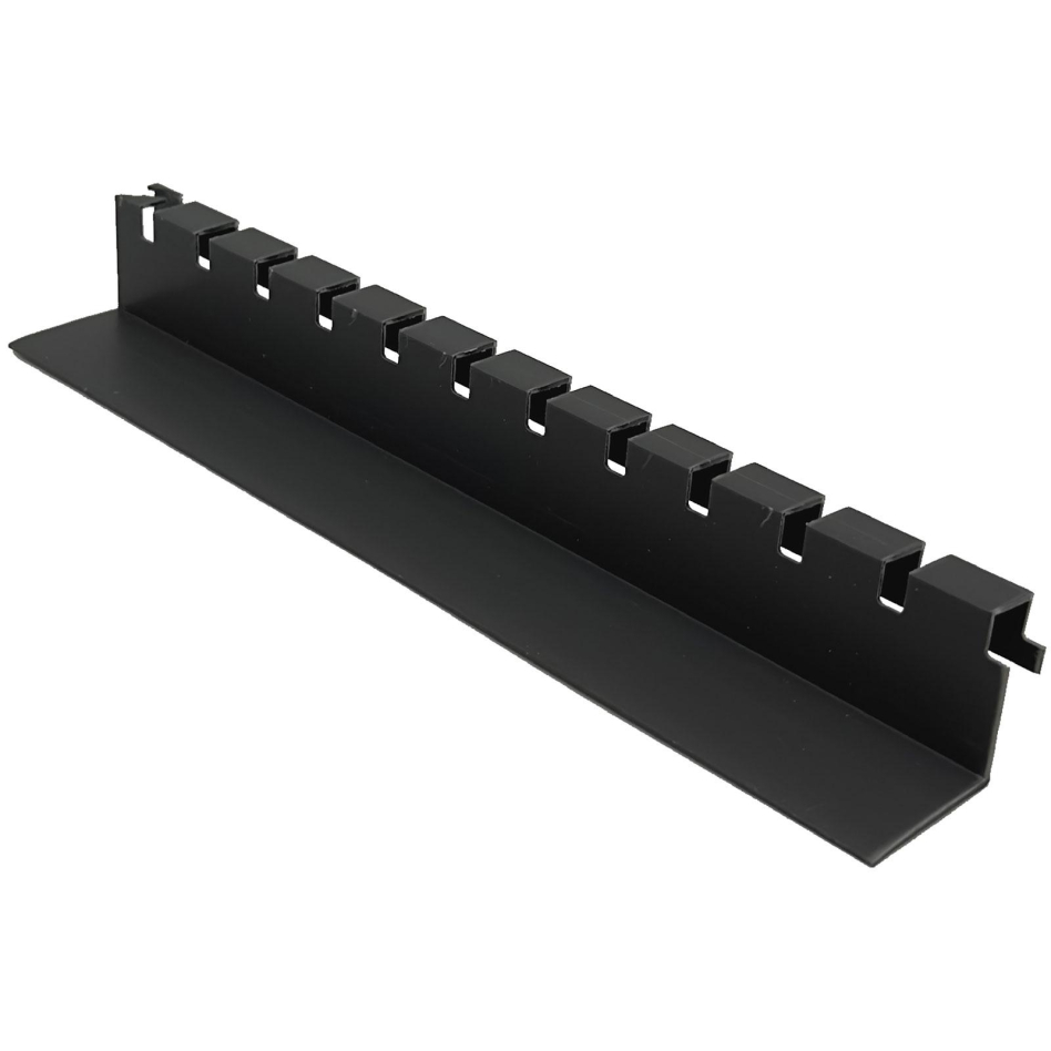 Profil de raccord de façade ferax disto dalles de pavage gris de desserte/anthracite, 28 mm
