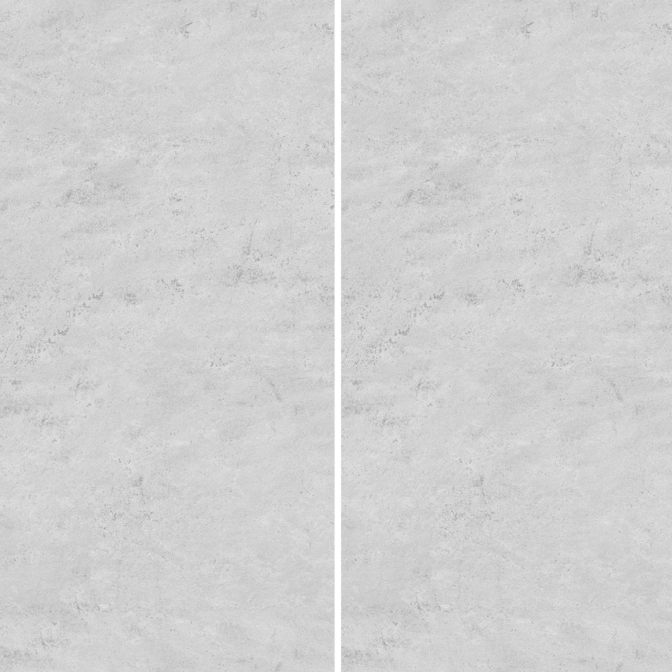 Panneau mural douche aluminium composite Winwall Struktur gris clair, Jeu de 2, 2500x1250 mm