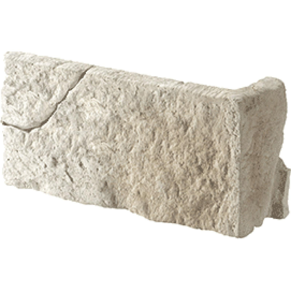 Plaque de parement, form angle, Orsol Olympe, aspect pierre naturel, naturel, 1 pack
