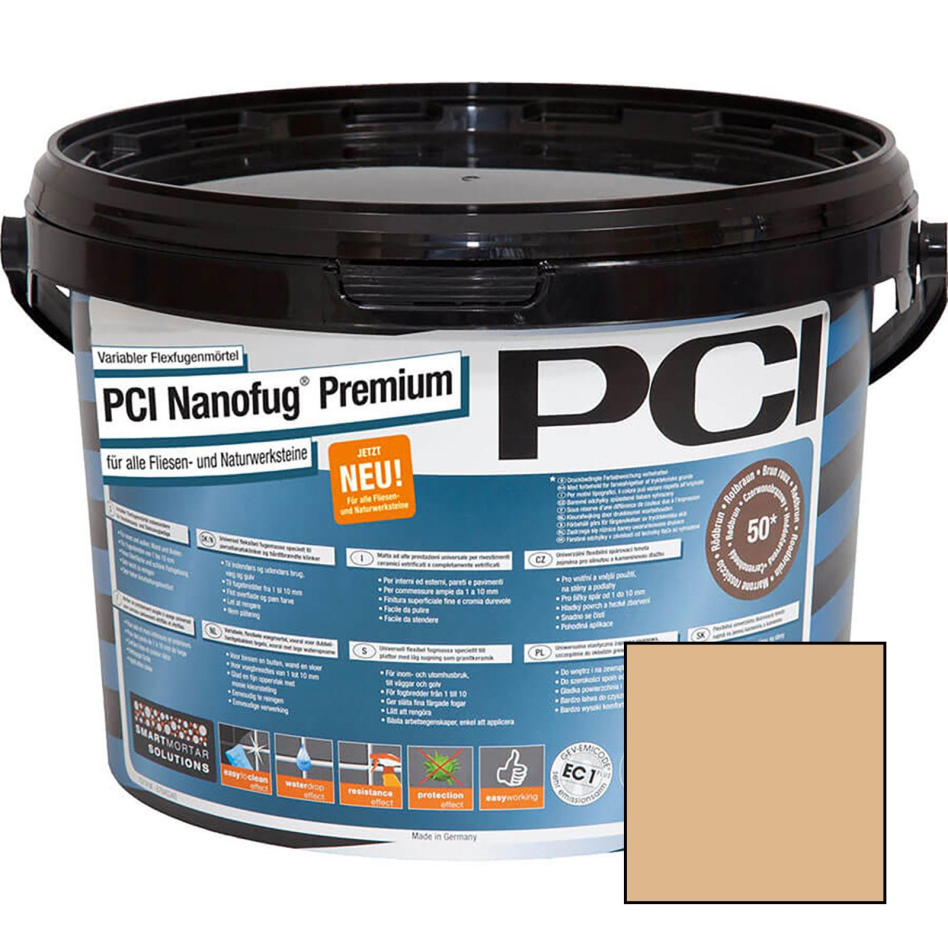 PCI Nanofug Premium Variabler Flexfugenmörtel, 5 kg, Caramel (Nr.03)