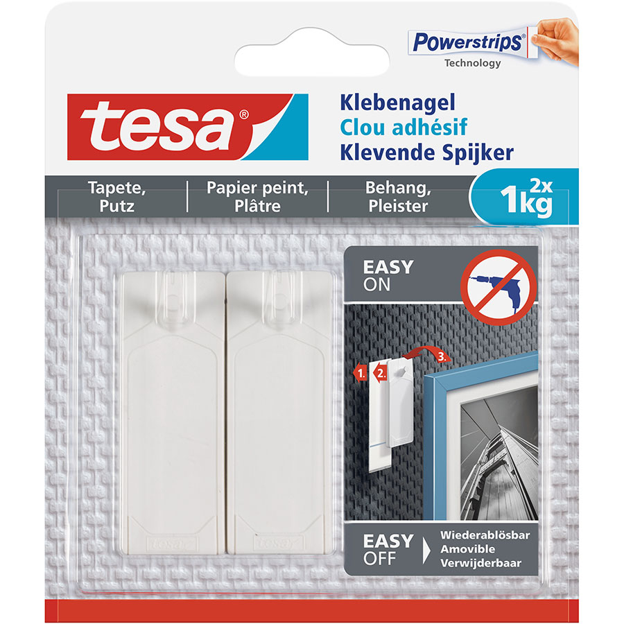 tesa Klebenagel 2 Stück, 1 kg