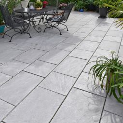 KANN Terrassenplatte Andalusia hellgrau verschiedene Größen