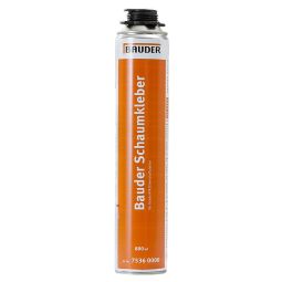 Bauder Schaumkleber 800 ml/Dose Leistungsstarker PU-Klebeschaum für Dämmstoffe, Verbrauch pro m²: ca. 100 ml