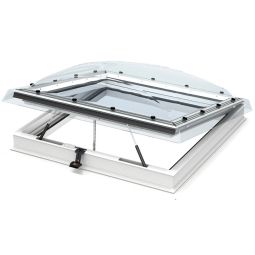 VELUX Flachdachfenster KUPPEL ISD 0100 undurchsichtiges Acryl Verglasung für das VELUX Basis-Element