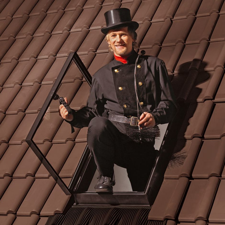 VELUX Dachausstieg GVT 103 für Kalträume wärmegedämmt Ziegelrot Dachfenster