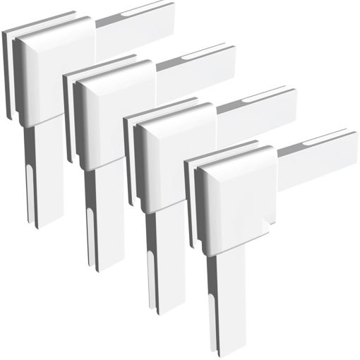 Windhager Eckverbinderset für Fenster und 2