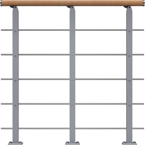 DOLLE Brüstungsgeländer für Mittelholmtreppe Frankfurt, 2