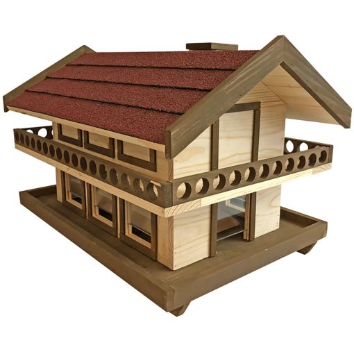 Windhager Vogelfutterhaus Landhaus XXL Futtersilo 2