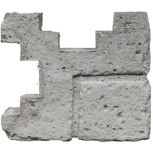 Beckers Betonzaun Mediterran Klassik-Stein Eckpfostenkappe 2