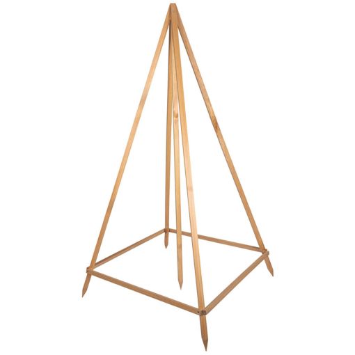 Windhager Holz-Rankhilfe Tipi 75x75x145 cm 2