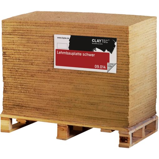 ClayTec Lehmbauplatte schwer (LEMIX) 2