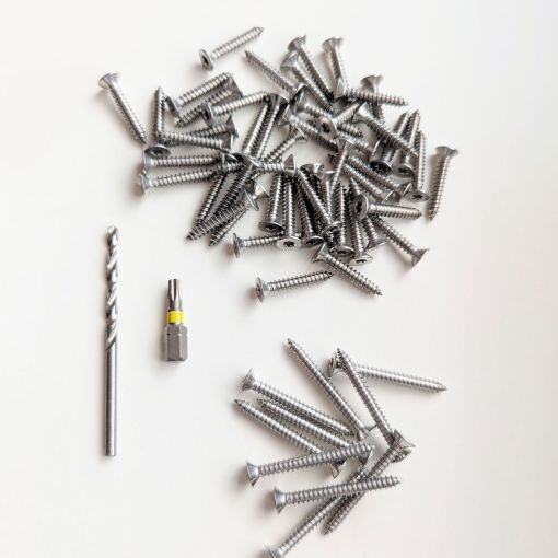 TraumGarten DreamDeck Alu Schrauben-Set  2