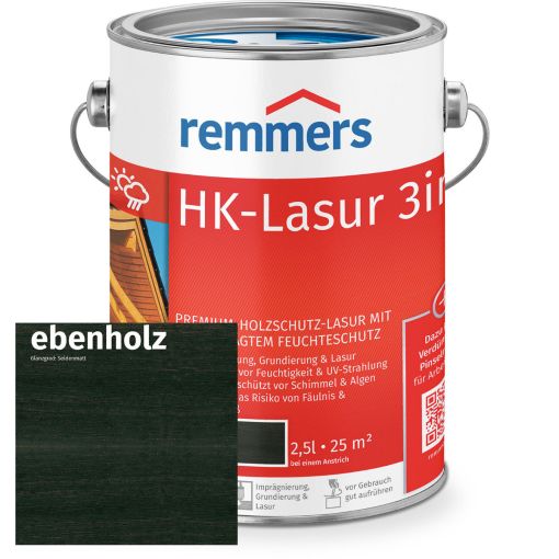 Remmers HK-Lasur 3in1 ebenholz RC-790 2