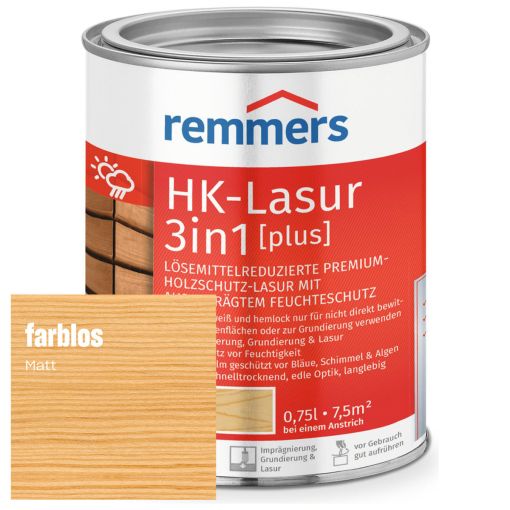 Remmers HK-Lasur 3in1 plus farblos 2