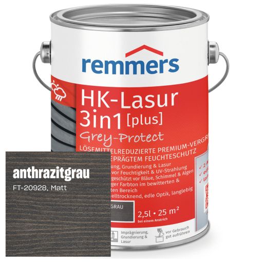 Remmers HK-Lasur 3in1 Grey-Protect plus 2