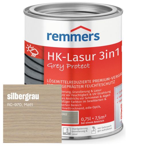 Remmers HK-Lasur 3in1 Grey-Protect plus 2