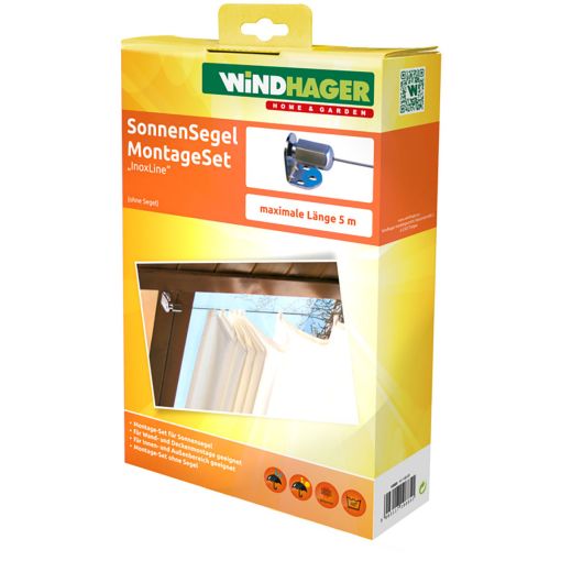 Windhager Montageset InoxLine Edelstahl 2