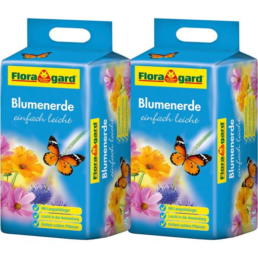 Floragard Blumenerde leicht 2