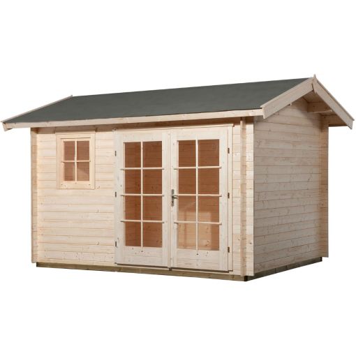 weka Gartenhaus 163 naturbelassen Gartenhütte 2