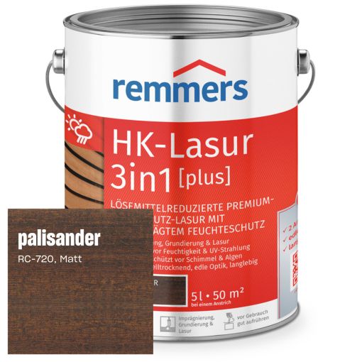 Remmers HK-Lasur 3in1 plus palisander 2