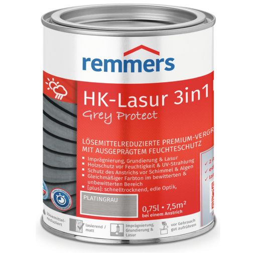Remmers HK-Lasur 3in1 Grey-Protect plus 2