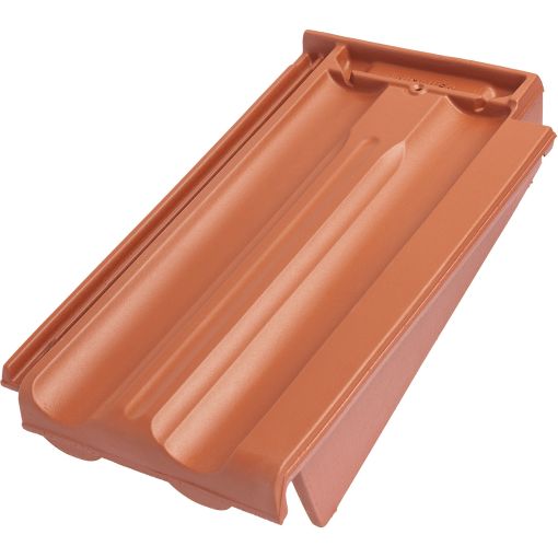 BRAAS Ortgangziegel Granat 11V Kupferrot 2