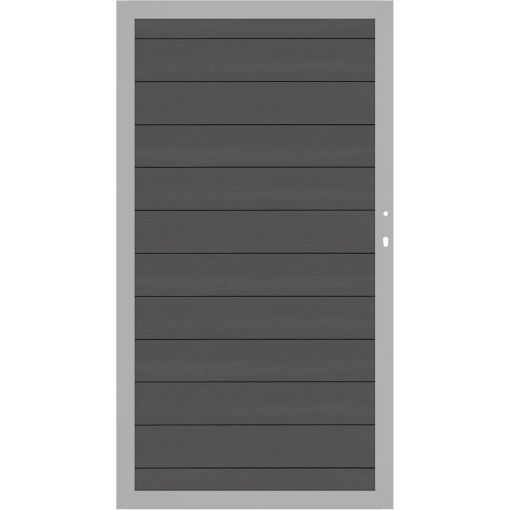 TraumGarten Sichtschutzzaun SYSTEM WPC CLASSIC 2