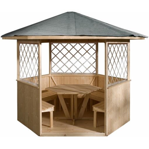 weka Pavillon 233 Holzpavillon 2