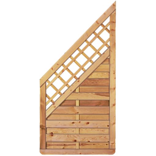 T&J Sichtschutzzaun Avantgarde Abschluss mit 2