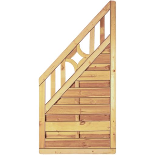 T&J Sichtschutzzaun Antikzaun Abschluss Sichtschutz 2