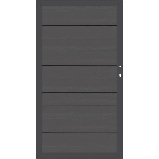 TraumGarten Sichtschutzzaun SYSTEM WPC CLASSIC 2