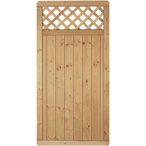 T&J Sichtschutzzaun CLASSIC Senkrecht mit 2