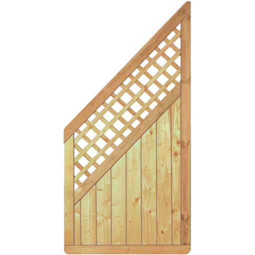 T&J Sichtschutzzaun CLASSIC Senkrecht Anschluss 2