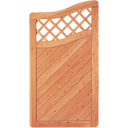 T&J Sichtschutzzaun SKAGEN Anschluß mit 2