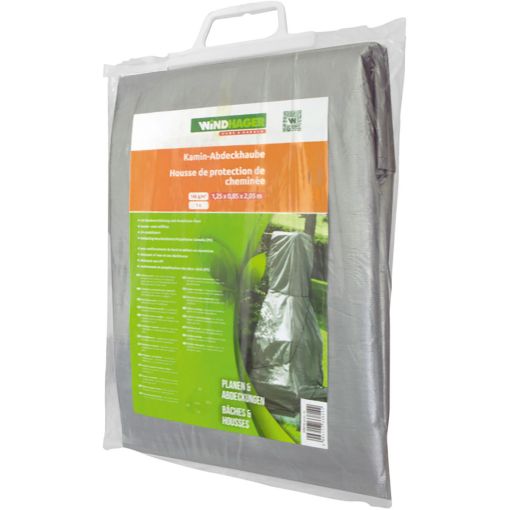 Windhager Kamin-Abdeckhaube Abdeckplane 1,25x0,85x2,05 m 2